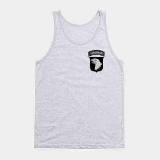 101st Airborne Division Patch (Small logo) Tank Top